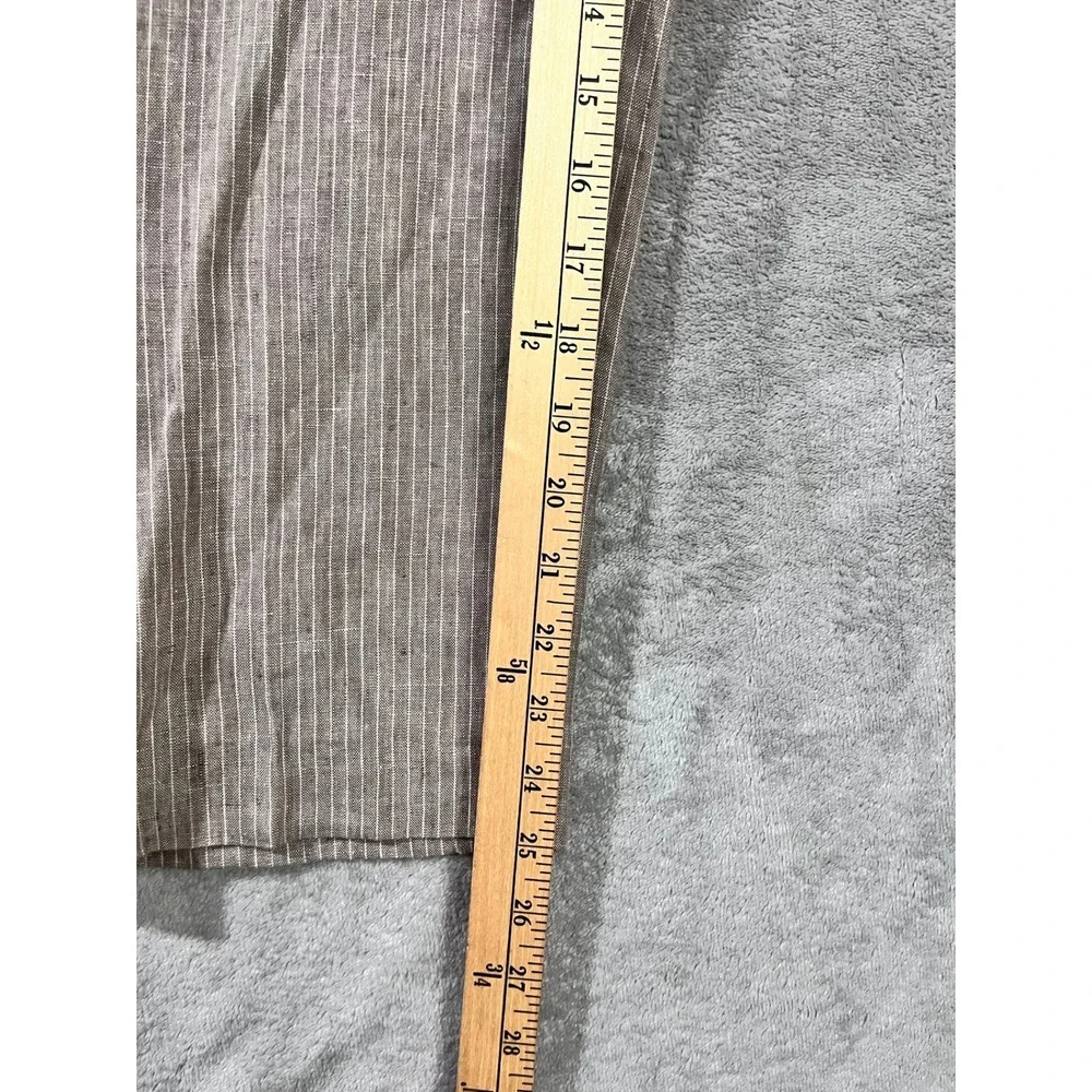 Bar III Linen Slim Fit Trousers Mens 36x30 Pants Wedding Old Money Beach Coastal